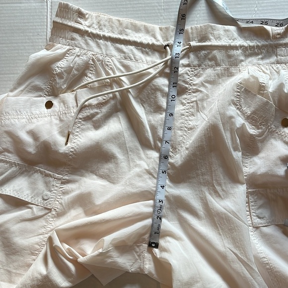 Athleta, Alicia Keys-18-cream-High waisted utility cargo jogger with drawstring - Picture 12 of 16